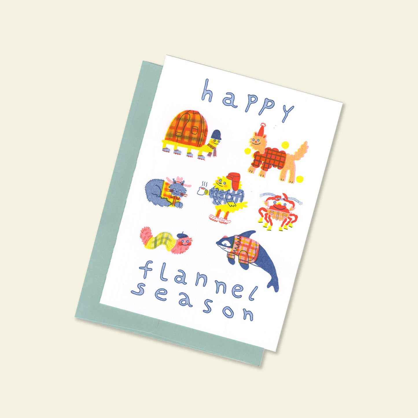 Happy Flannel Season Card