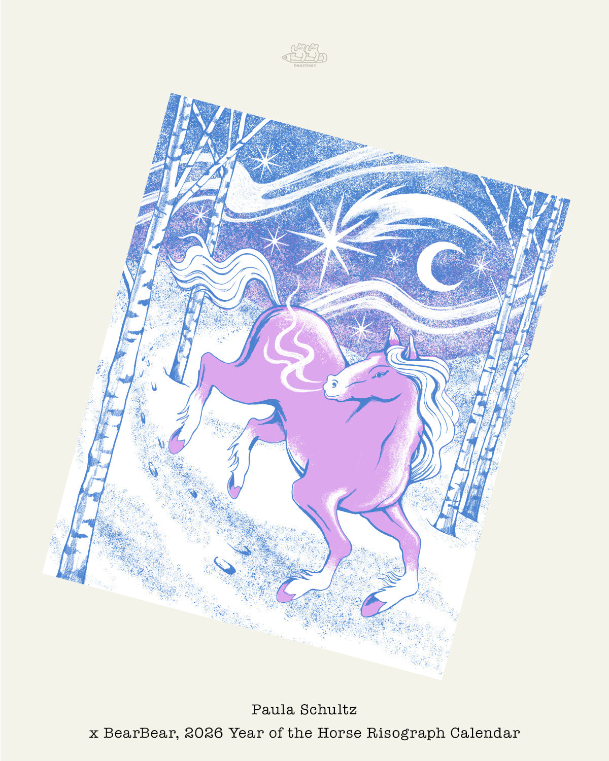 2026 Year of the Horse Riso Calendar