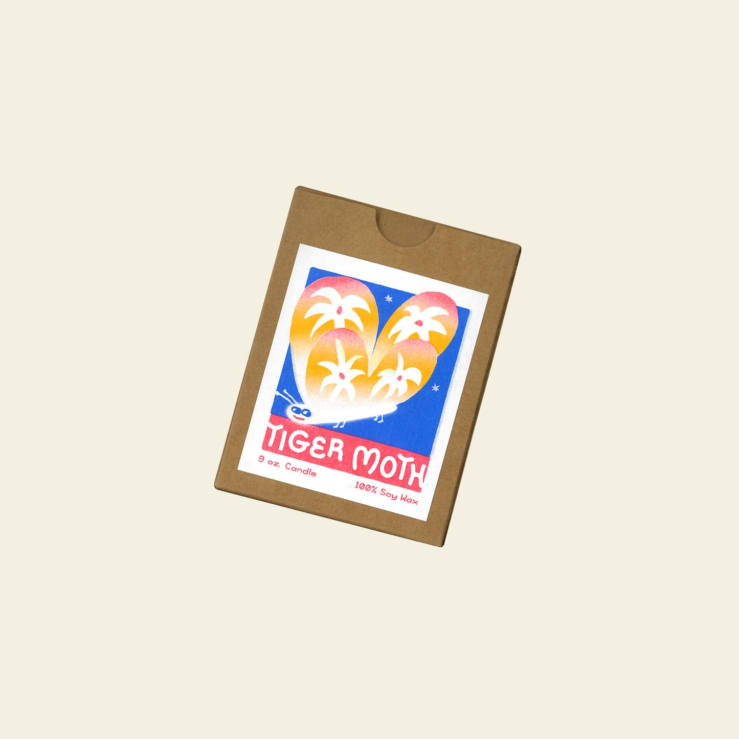 Tiger Moth Candle