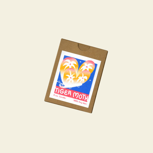 Tiger Moth Candle