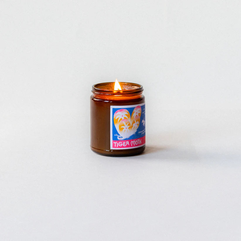 Tiger Moth Candle