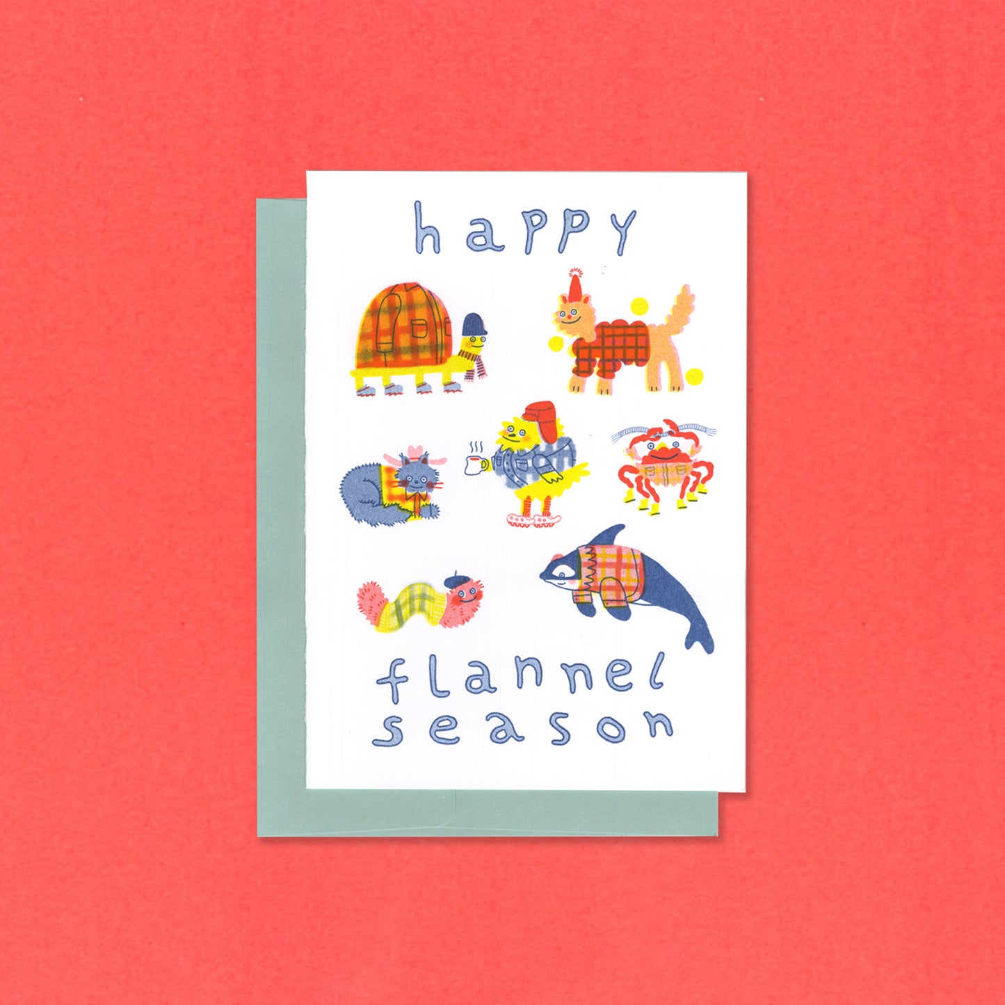 Happy Flannel Season Card