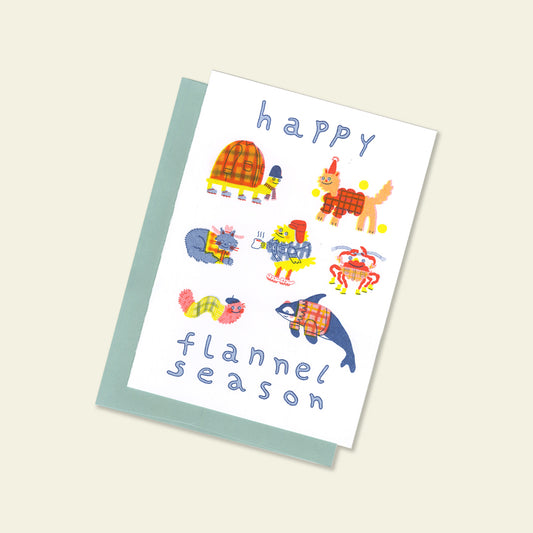 Happy Flannel Season Card