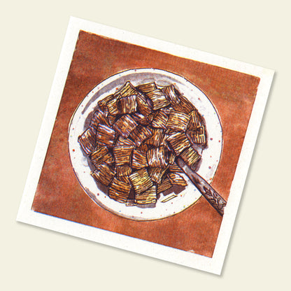 Oatmeal Squares Print