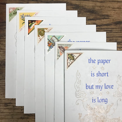 The Paper is Short But My Love is Long