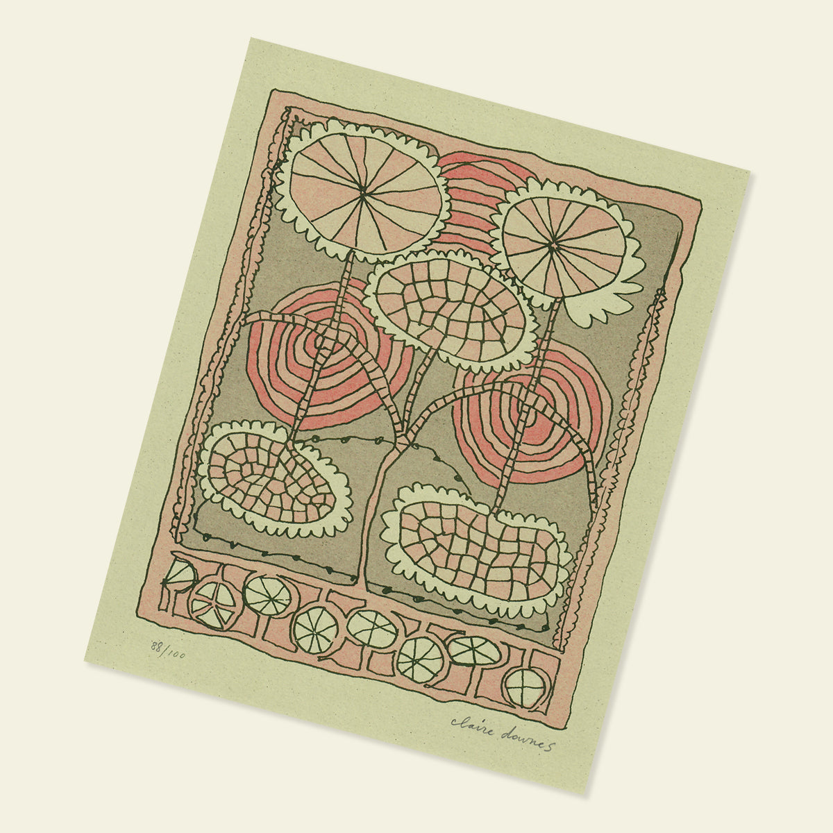 Mechanics of The Flower Print