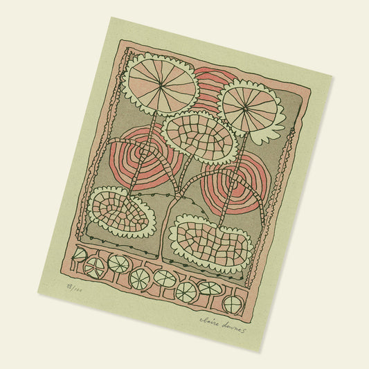 Mechanics of The Flower Print