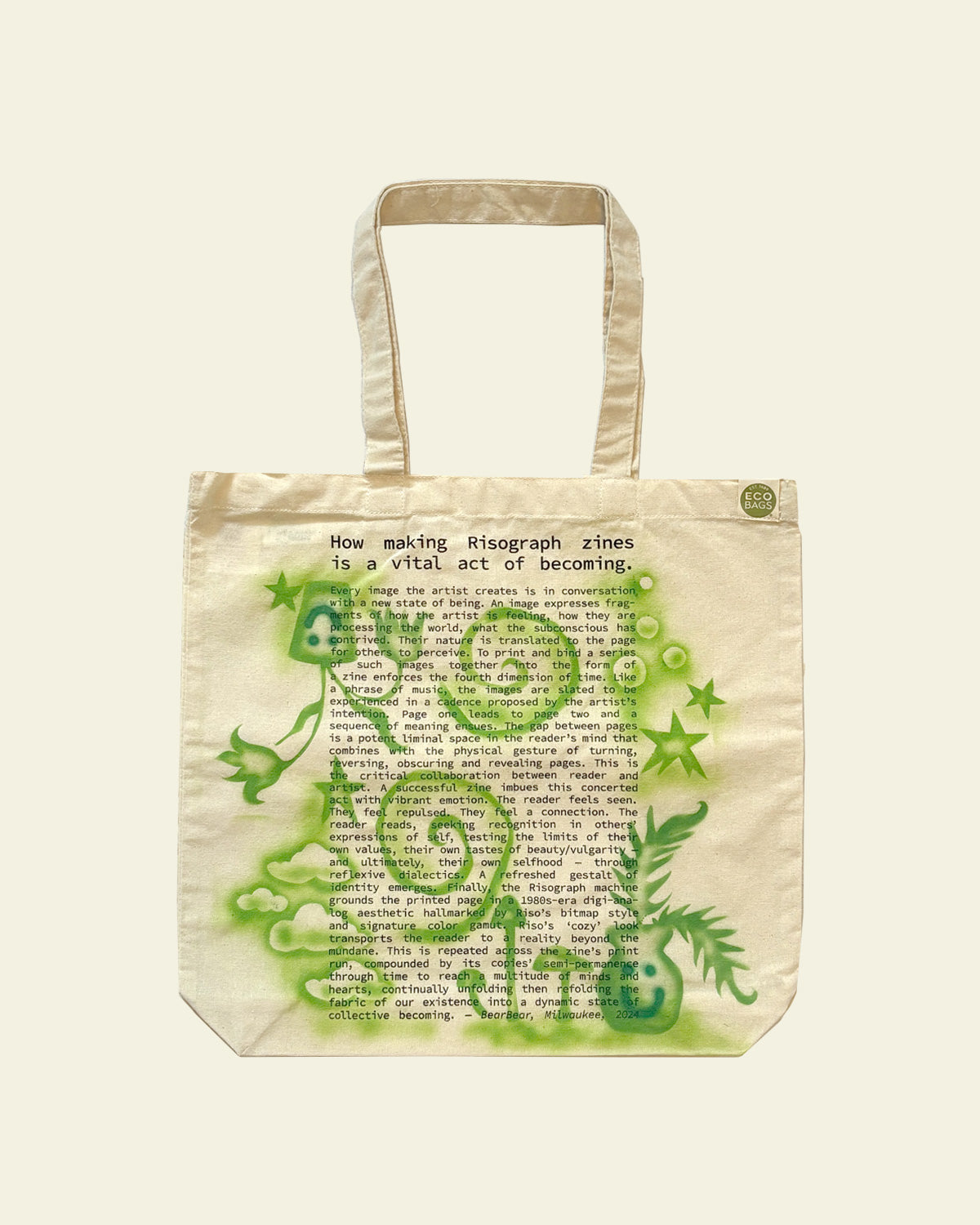 Be, Think, Grow: Tote Bag x Rae Friedman