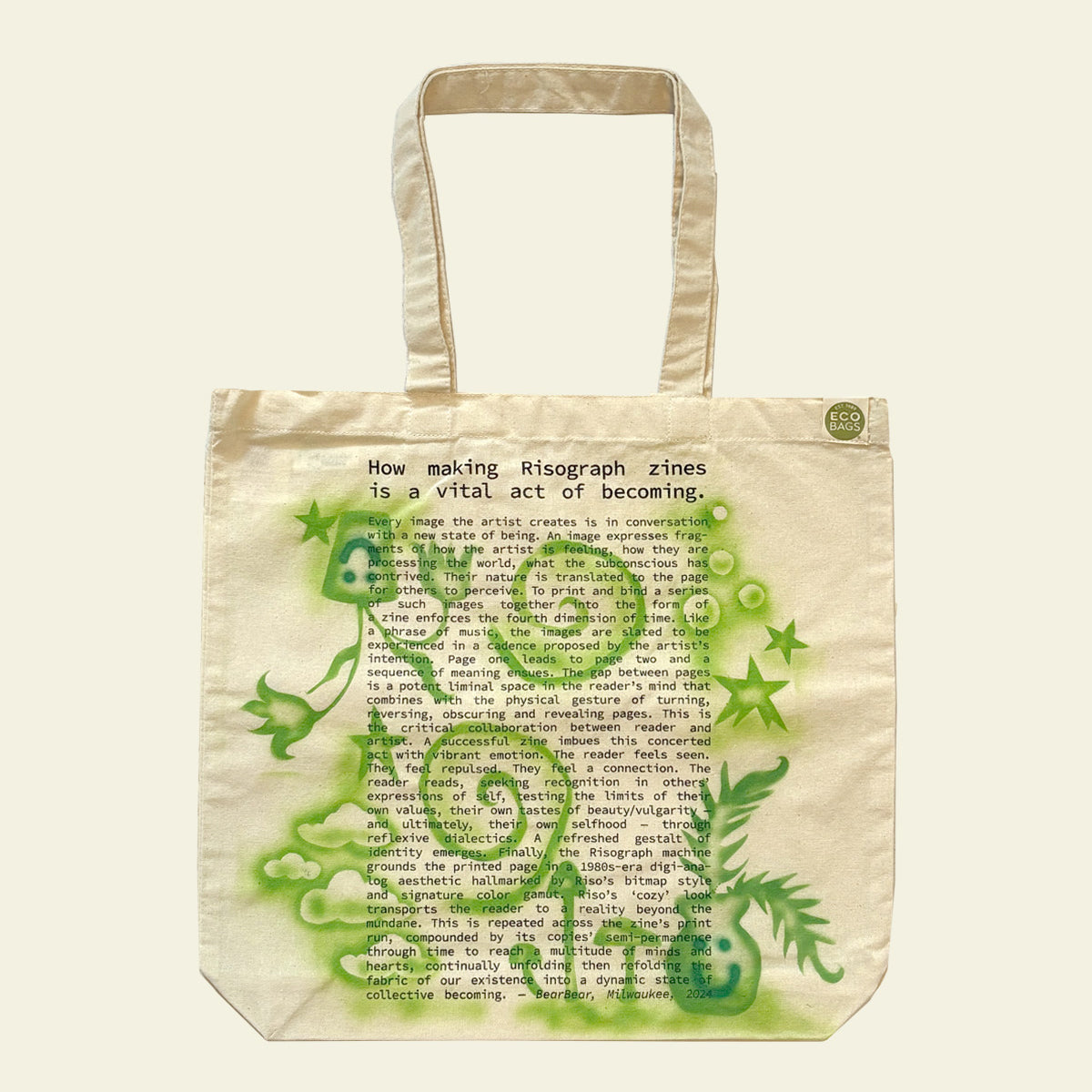 Be, Think, Grow: Tote Bag x Rae Friedman