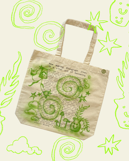 Be, Think, Grow: Tote Bag x Rae Friedman