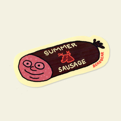 Summer Sausage Sticker