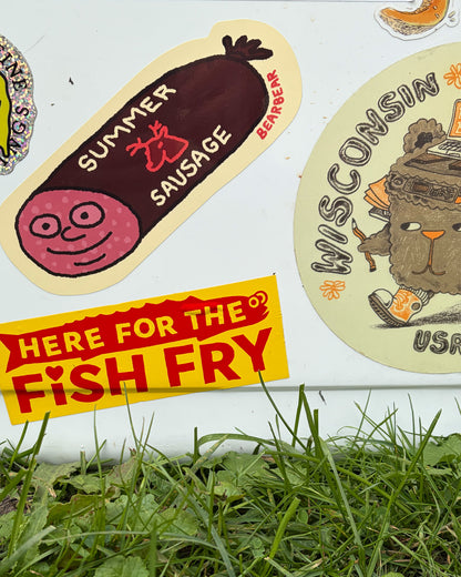 Summer Sausage Sticker