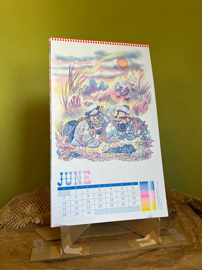 2026 Year of the Horse Riso Calendar