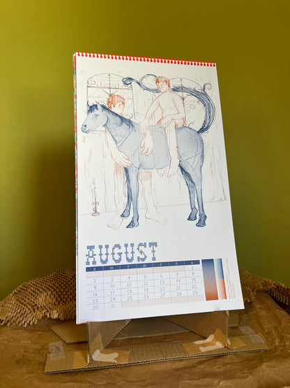 2026 Year of the Horse Riso Calendar