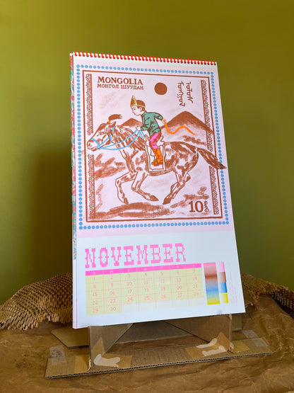 2026 Year of the Horse Riso Calendar