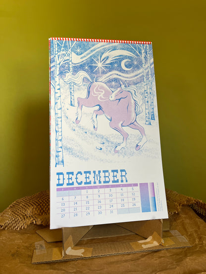 2026 Year of the Horse Riso Calendar