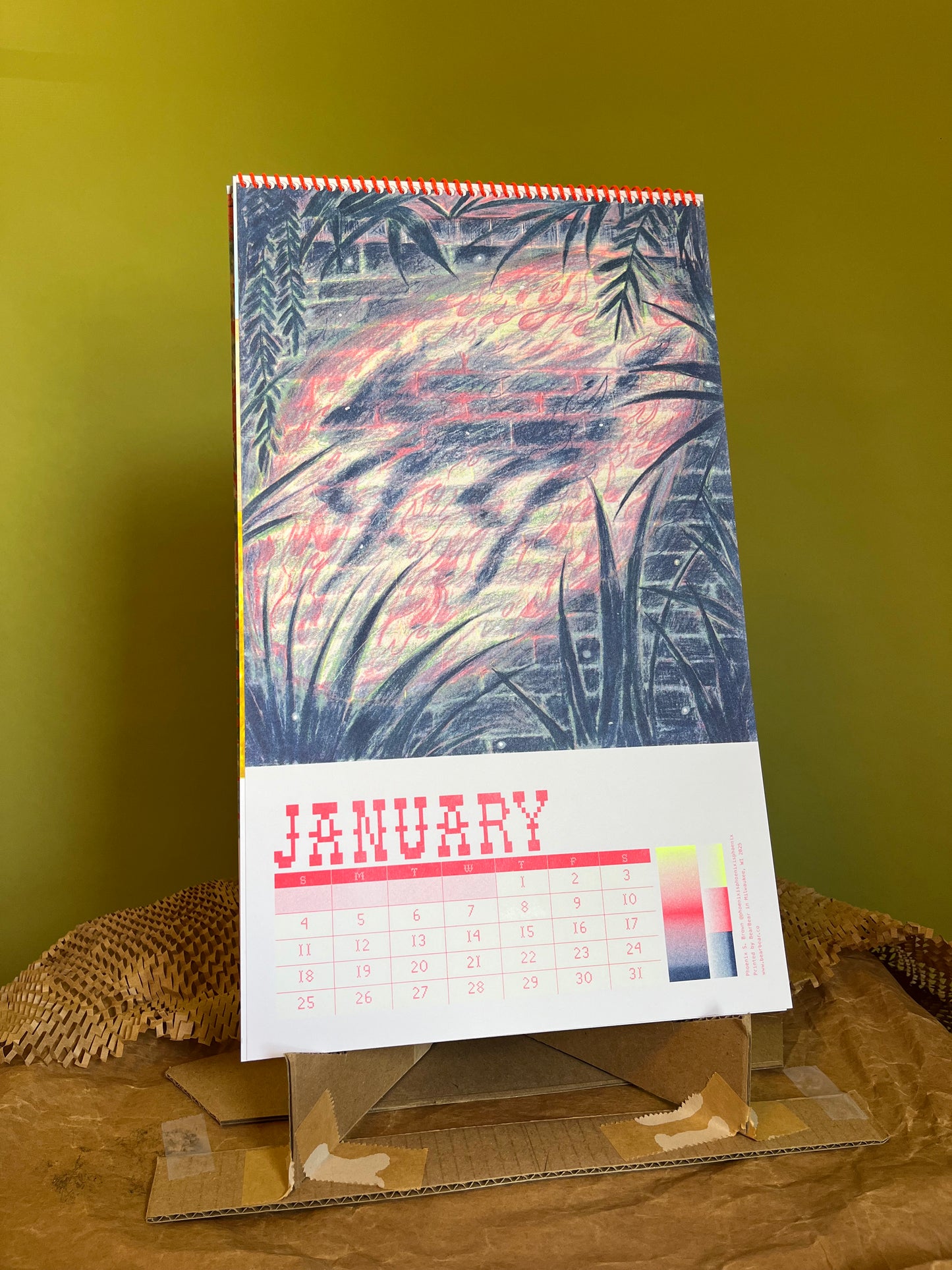 2026 Year of the Horse Riso Calendar