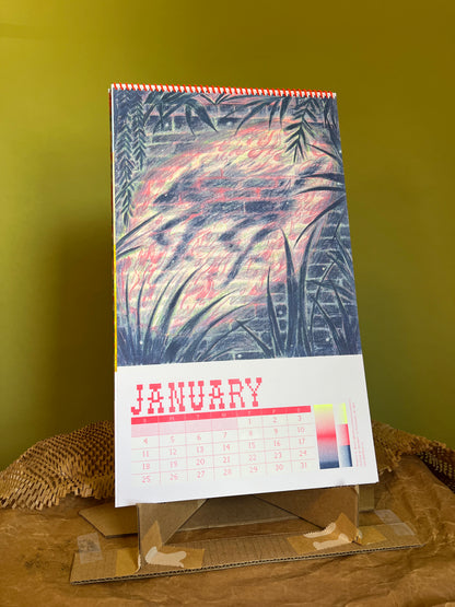 2026 Year of the Horse Riso Calendar